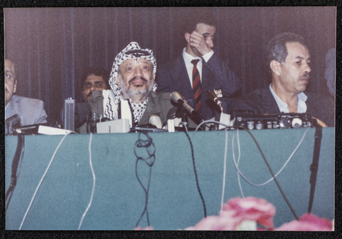 ياسر عرفات وآخرون ، الجزائر، 1987