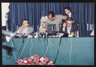 ياسر عرفات وآخرون ، الجزائر، 1987