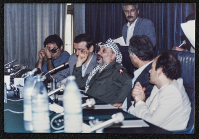 ياسر عرفات وآخرون ، الجزائر، 1987