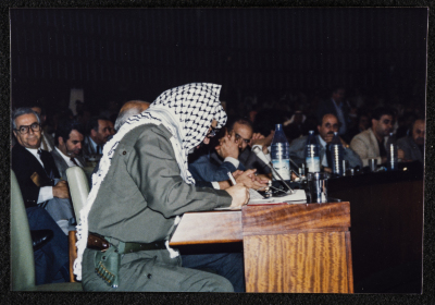 ياسر عرفات، الجزائر، 1987