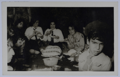 A Recreational Day for Scout Guides, al-Qubeiba, 1962