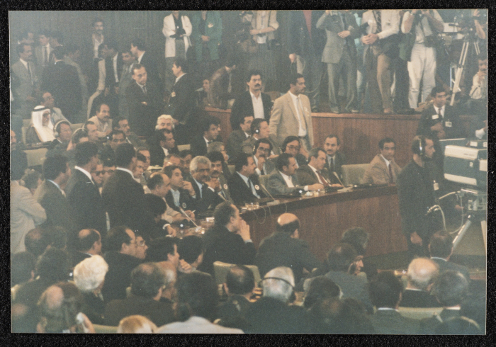 Participants at the 19th Session of the PNC, Algeria, 1988