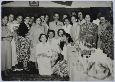 حفل شاي بحضور الملك حسين بن طلال، 1962