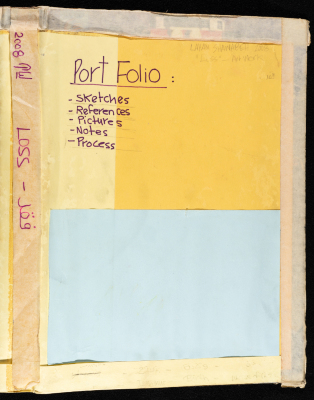 The Cover of the Portfolio for "Loss" Project