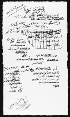 Texts by Mohammad Batrawi Written on Medicine Boxes