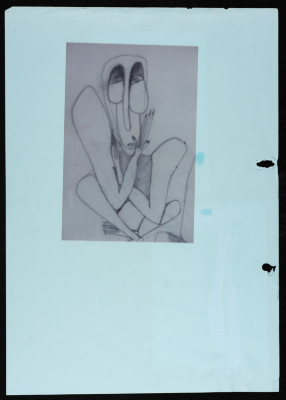 A Draft Sketch from "Loss" Portfolio by Layan Shawabka
