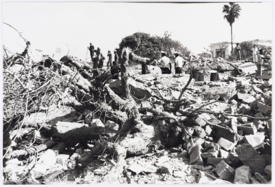 The Effects of the Israeli Air Raid on Hammam Chott City, 1985