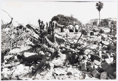 The Effects of the Israeli Air Raid on Hammam Chott City, 1985