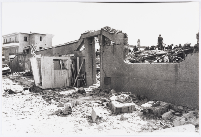 The Effects of the Israeli Air Raid on Hammam Chott City, 1985