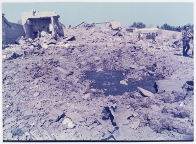 The Effects of the Israeli Air Raid on Hammam Chott City, 1985