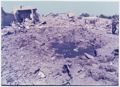 The Effects of the Israeli Air Raid on Hammam Chott City, 1985