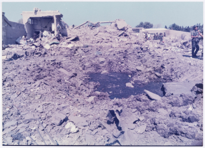 The Effects of the Israeli Air Raid on Hammam Chott City, 1985