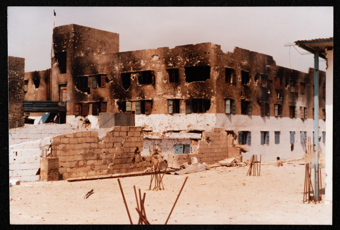 A Glimpse of the Destruction Across Samed's Factories in Beirut, June 1985