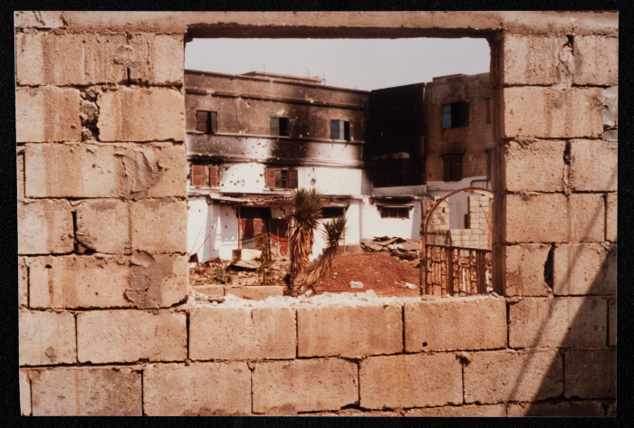 A Glimpse of the Destruction Across Samed's Factories in Beirut, June 1985