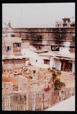A Glimpse of the Destruction Across Samed's Factories in Beirut, 1985