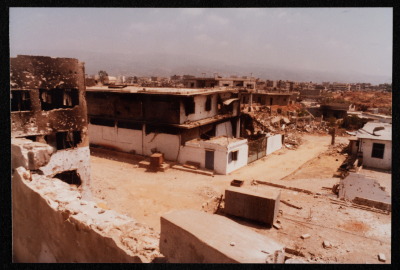 A Glimpse of the Destruction Across Samed's Factories in Beirut, June 1985
