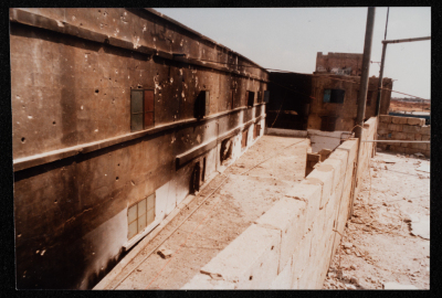A Glimpse of the Trails of Destruction across Samed