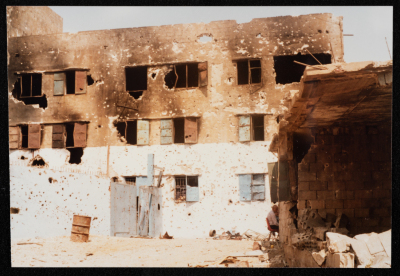 A Glimpse of the Trails of Destruction across Samed
