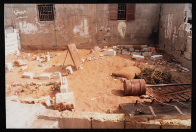 A Glimpse of the Trails of Destruction across Samed