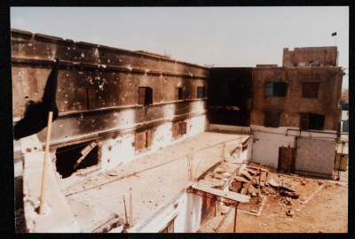 A Glimpse of the Trails of Destruction across Samed