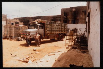 A Glimpse of the Trails of Destruction across Samed