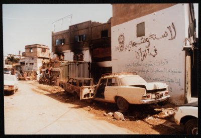 A Glimpse of the Trails of Destruction across Samed