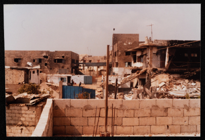 A Glimpse of the Trails of Destruction across Samed