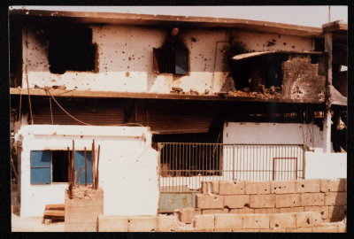 A Glimpse of the Trails of Destruction across Samed