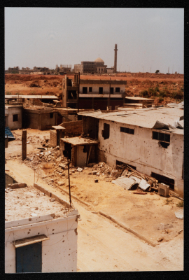 A Glimpse of the Trails of Destruction across Samed