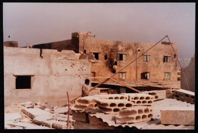 A Glimpse of the Trails of Destruction across Samed's Factories, Beirut, 1985