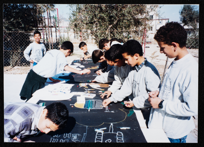 A Glimpse of Sabreen Group's Art Therapy Programme for the Relief of Traumatised Palestinian Children during the Twists and Turns of the Second Intifada