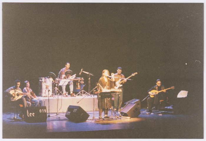 A Colour Photograph Capturing a Glimpse of Sabreen Group's Trip to Brussels to Put on a Musical Show 