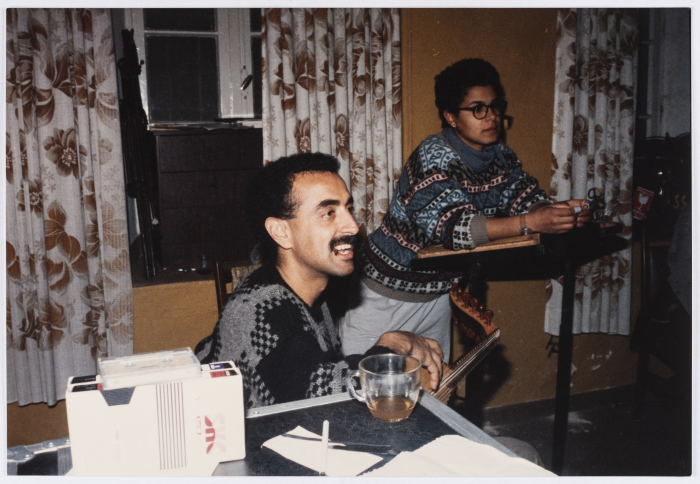 A Glimpse of Sabreen's Rehearsals and Participation in Michael Khalifa's Film, Nashid al-Hijara