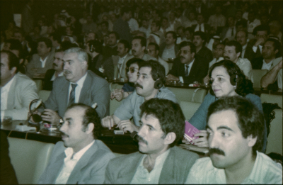 المشاركين  في الدورة الثامنة عشر للمجلس الوطني الفلسطيني، الجزائر، 1987