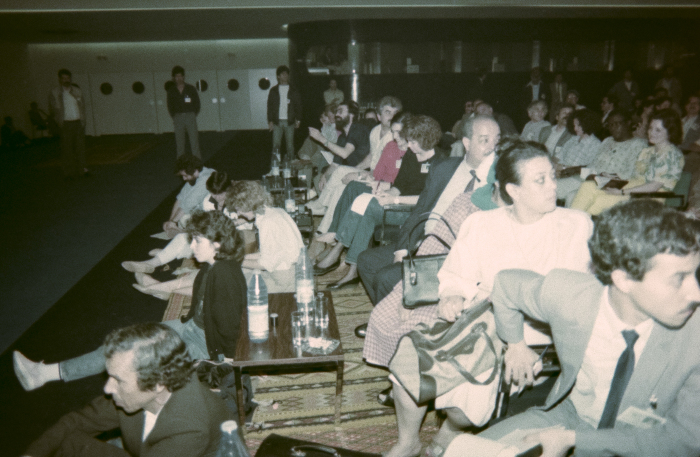 المشاركين في الدورة الثامنة عشر للمجلس الوطني الفلسطيني، الجزائر، 1987