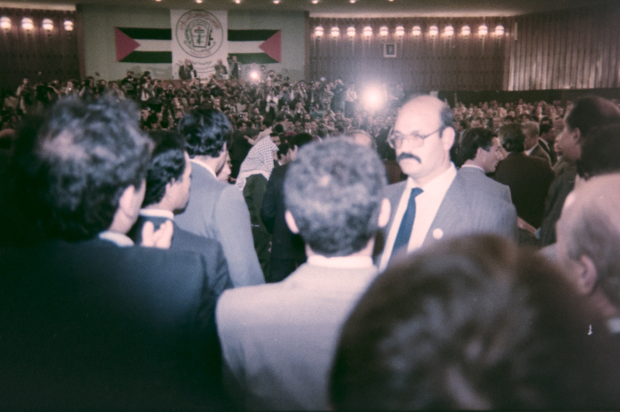 المشاركين في الدورة الثامنة عشر للمجلس الوطني الفلسطيني، الجزائر، 1987