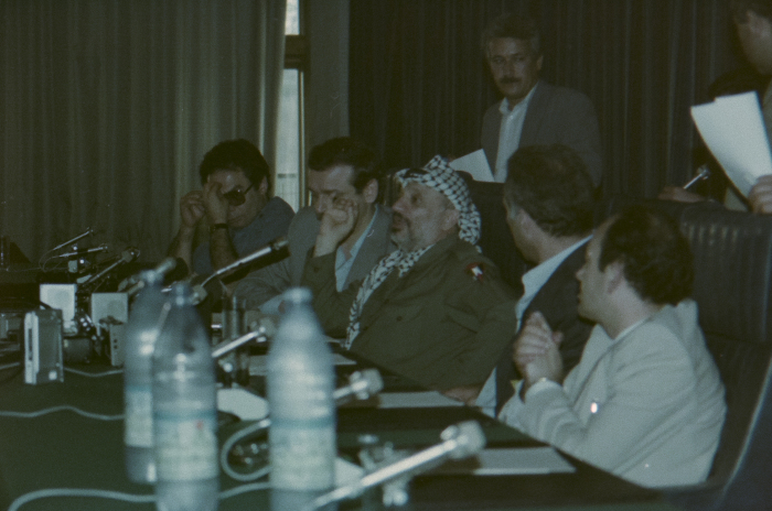 المشاركين في الدورة الثامنة عشر للمجلس الوطني الفلسطيني، الجزائر، 1987