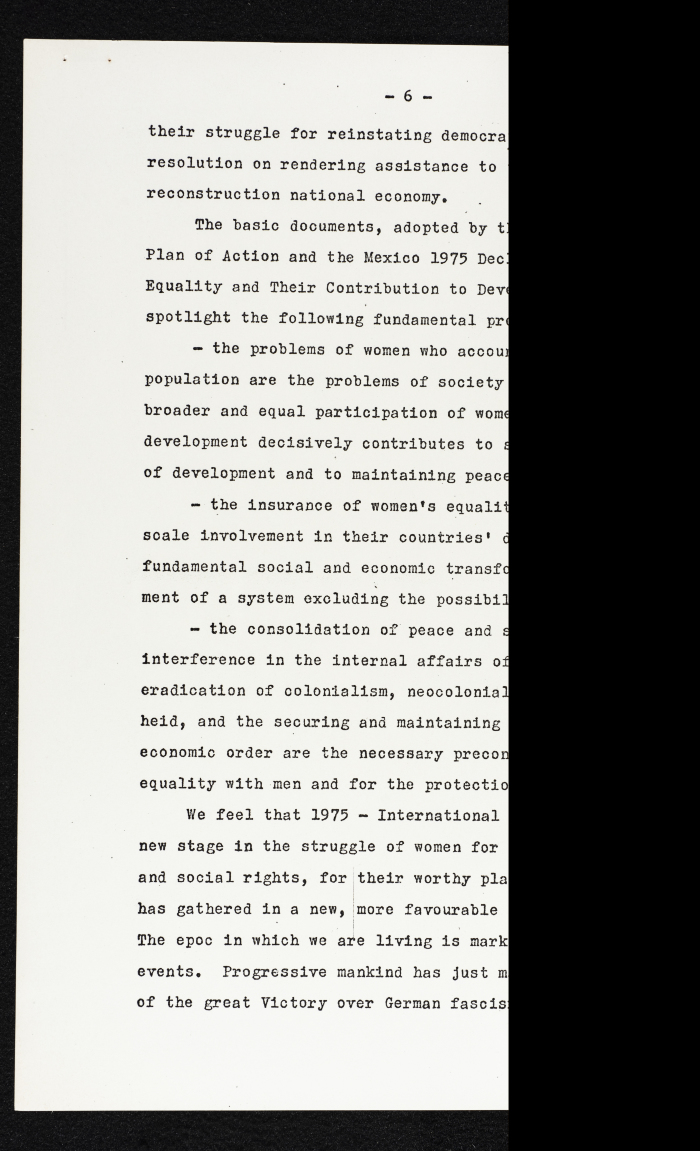 A Letter from Alma ʿata 