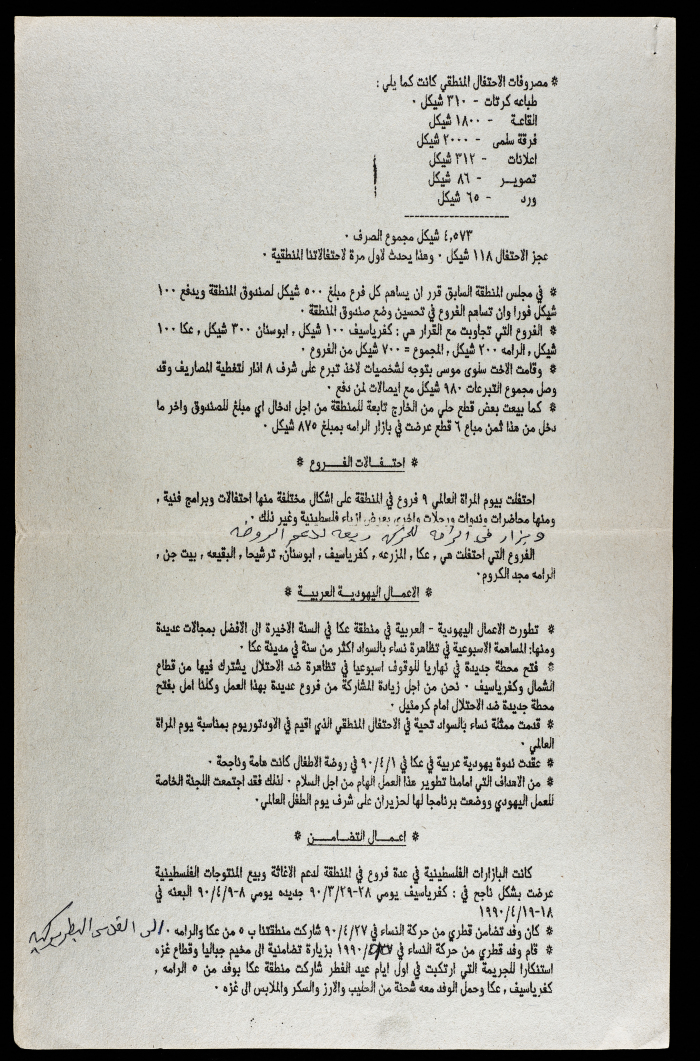 A Statement by the Movement of Democratic Women 