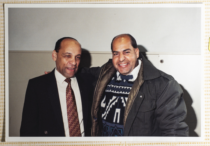 Mahmoud Seyam at a Training in Gaza Airport 