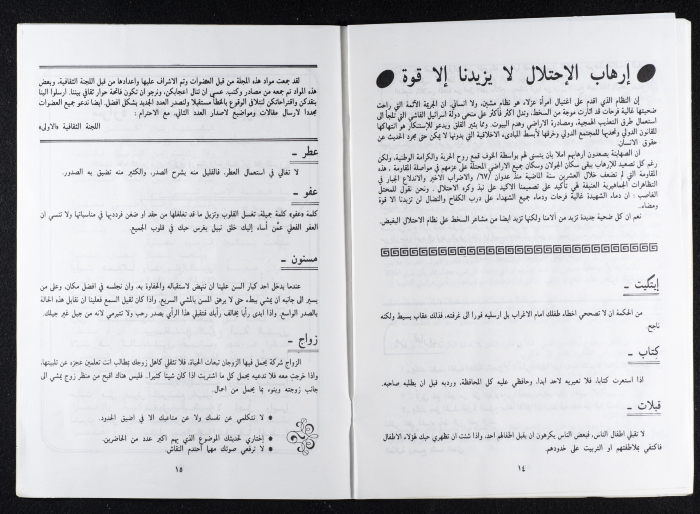 A Cultural Newsletter Issued by the Women Committee in the Golan Heights 