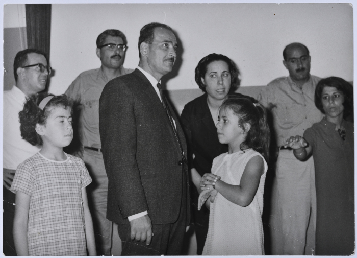 Mayors of Ramallah and al-Bireh, Ramallah Girls' School, 1966