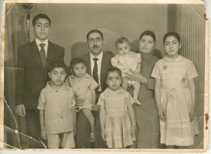 A Palestinian family living in Kuwait