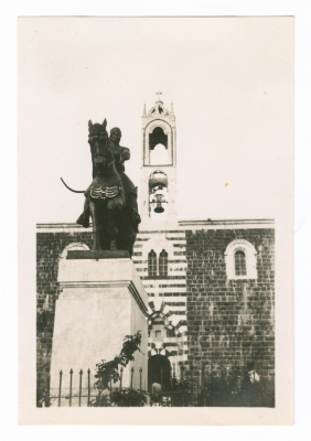 Youssef Bey Karam Statue, Ehden- Lebanon