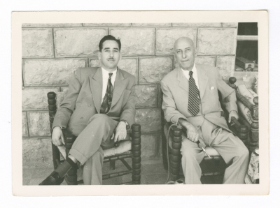 فلسطينيان في سوريا