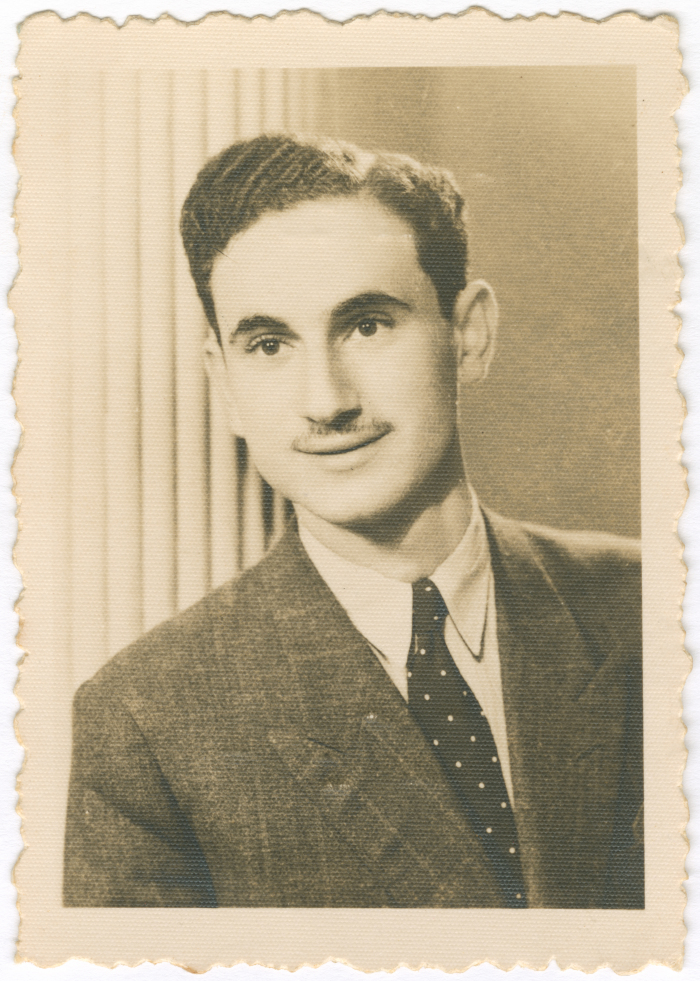 Basim Nijmeh in a studio