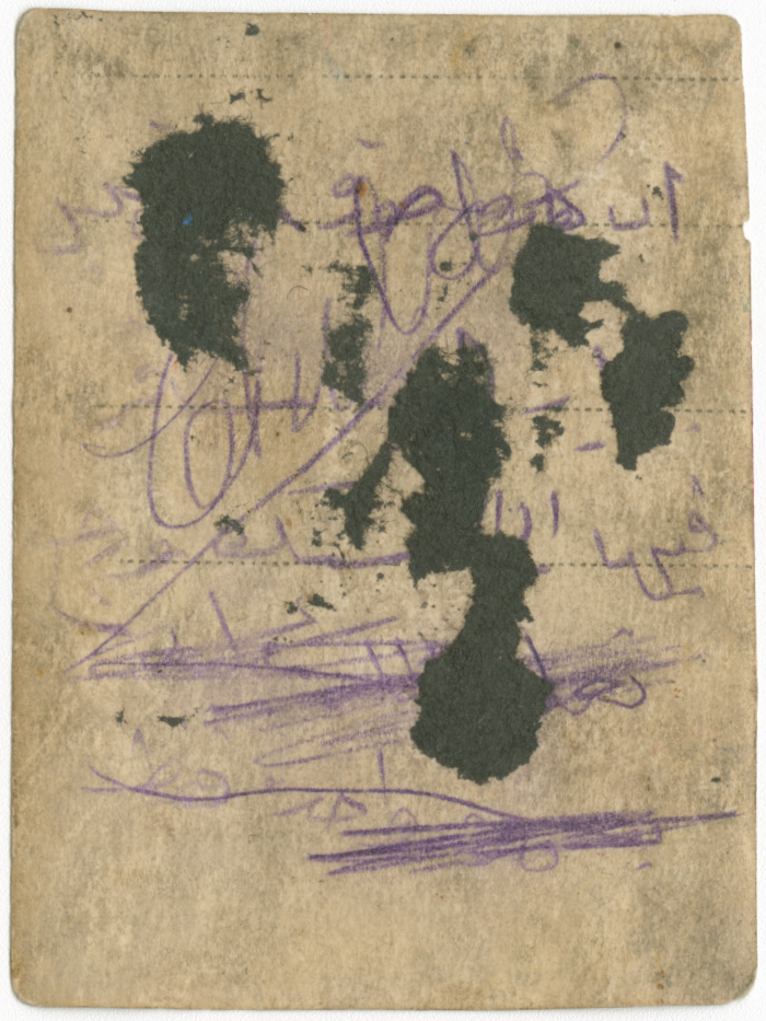 A Portrait of a Man from Birzeit, 1923 