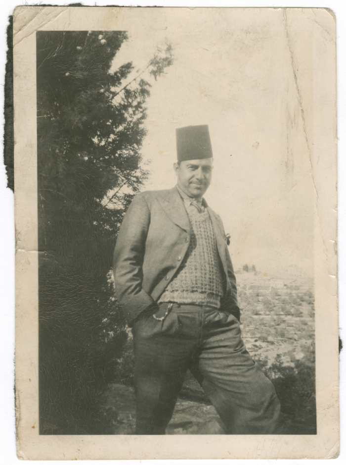 A Man Wearing a Fez 