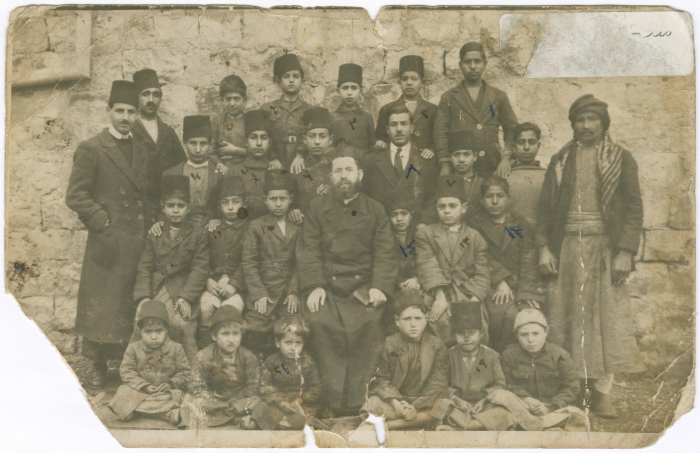 Students of the Latin School of Birzeit