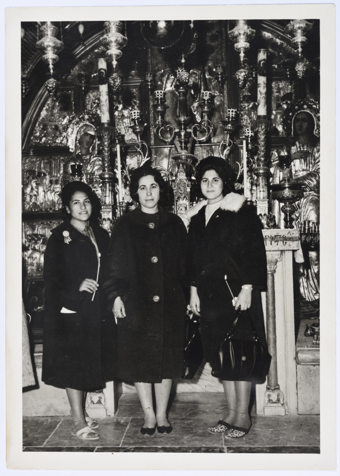 A Kuwaiti Women's Delegation, the Church of the Holy Sepulchre, 1962